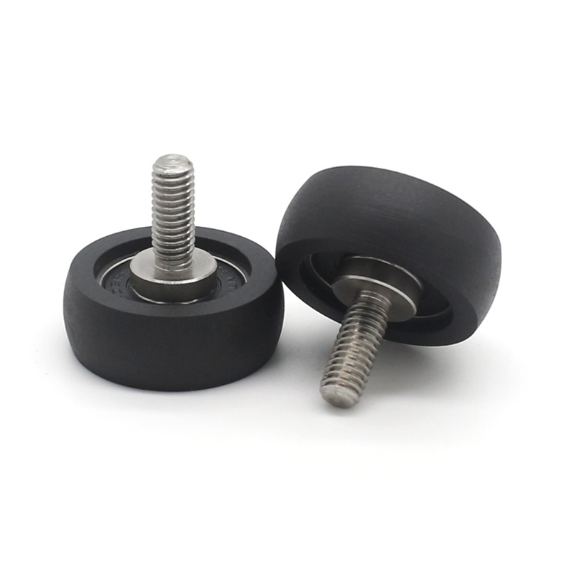 608RS Screw rubber coated bearing