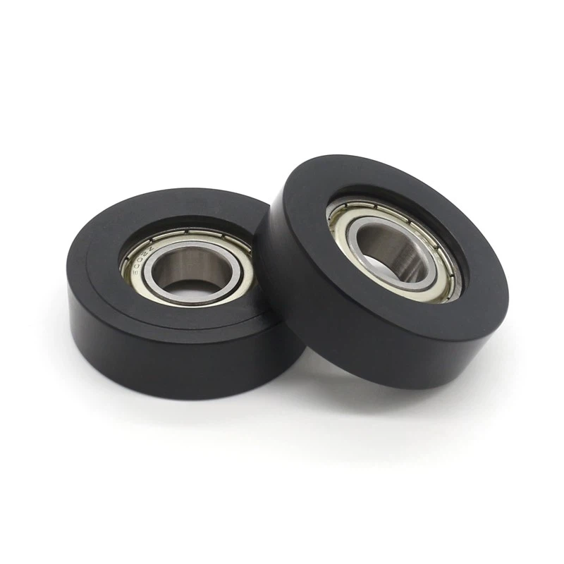 Rubber coated bearings, rubber coated pulleys6002ZZ (3)
