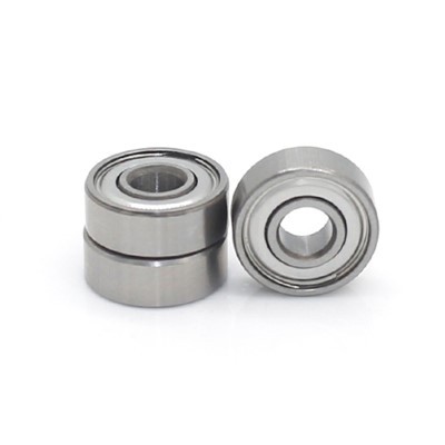 Failure mode of ball bearings - plastic deformation (chip indentation)